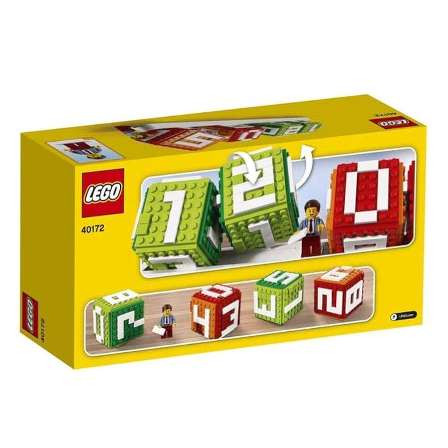 レゴ風　ブロックカレンダー Amazon.co.jp: LEGO アイコニック ブロックカレンダー（40172